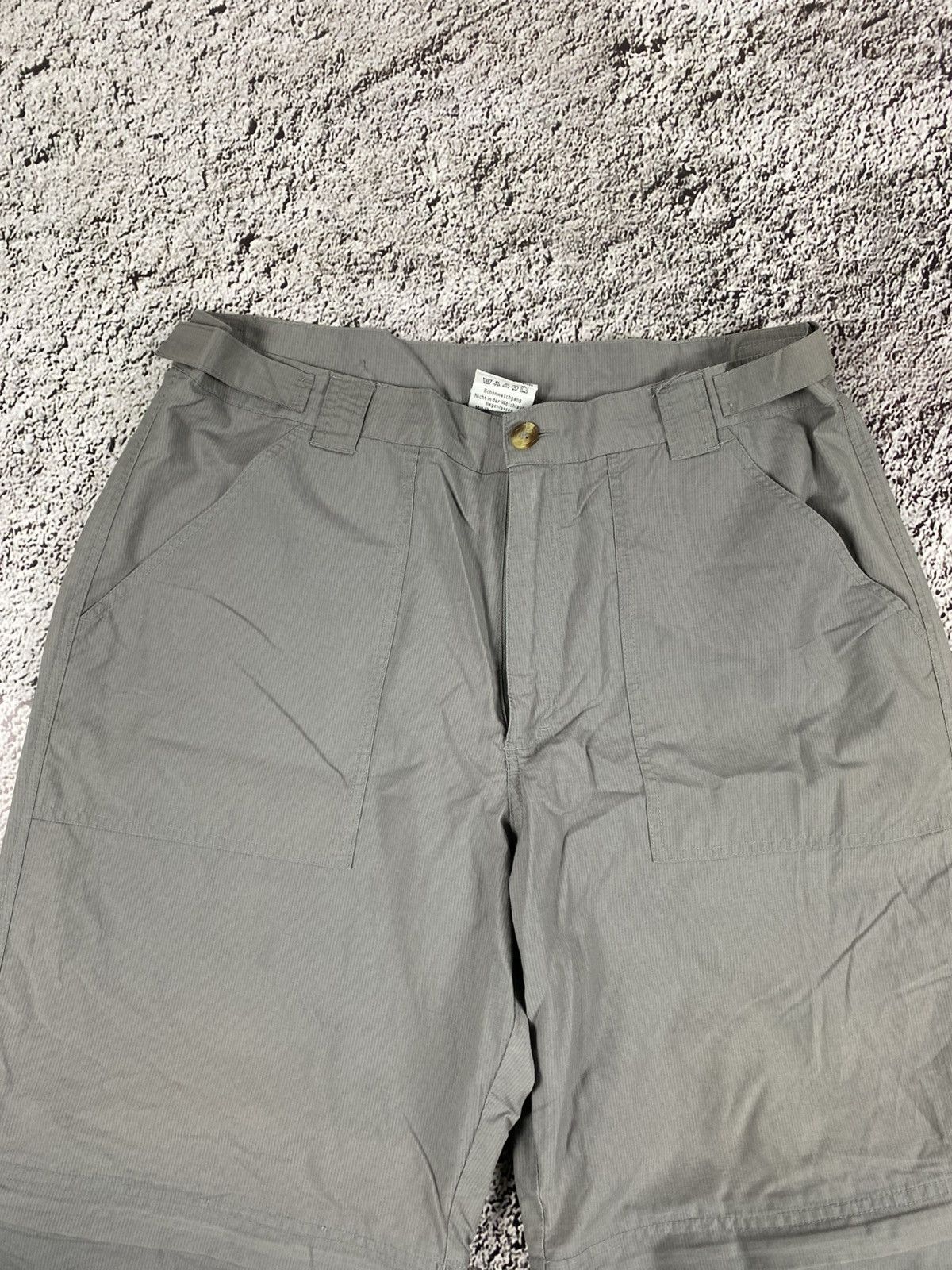 Vintage Vintage Y2K transformer 2/1 wide nylon pants outdoor style Size US 34 / EU 50 - 2 Thumbnail