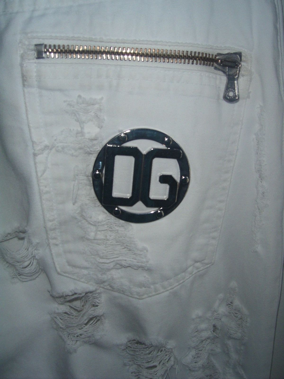 Dolce & Gabbana SS06 Dolce & Gabbana Destroyed Distressed Jeans Size US 34 / EU 50 - 11 Thumbnail