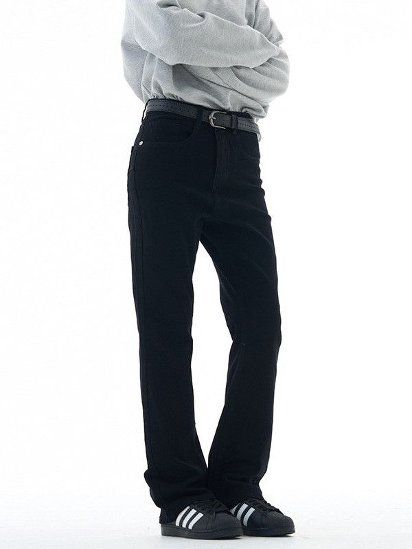 Japanese Brand Men's American straight leg simple flared jeans Size US 32 / EU 48 - 2 Thumbnail