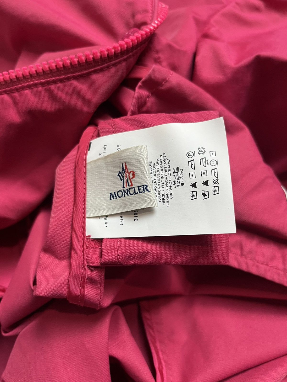 Moncler Moncler Artemia Giubbotto Pink Jacket Size L / US 10 / IT 46 - 11 Thumbnail