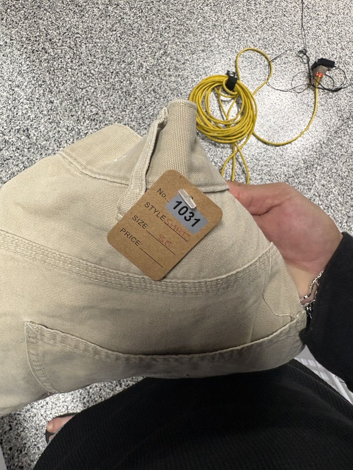 Gap Vintage Gap Light Khaki Carpenter Loose Baggy Shorts Size 38 Size US 38 / EU 54 - 7 Thumbnail