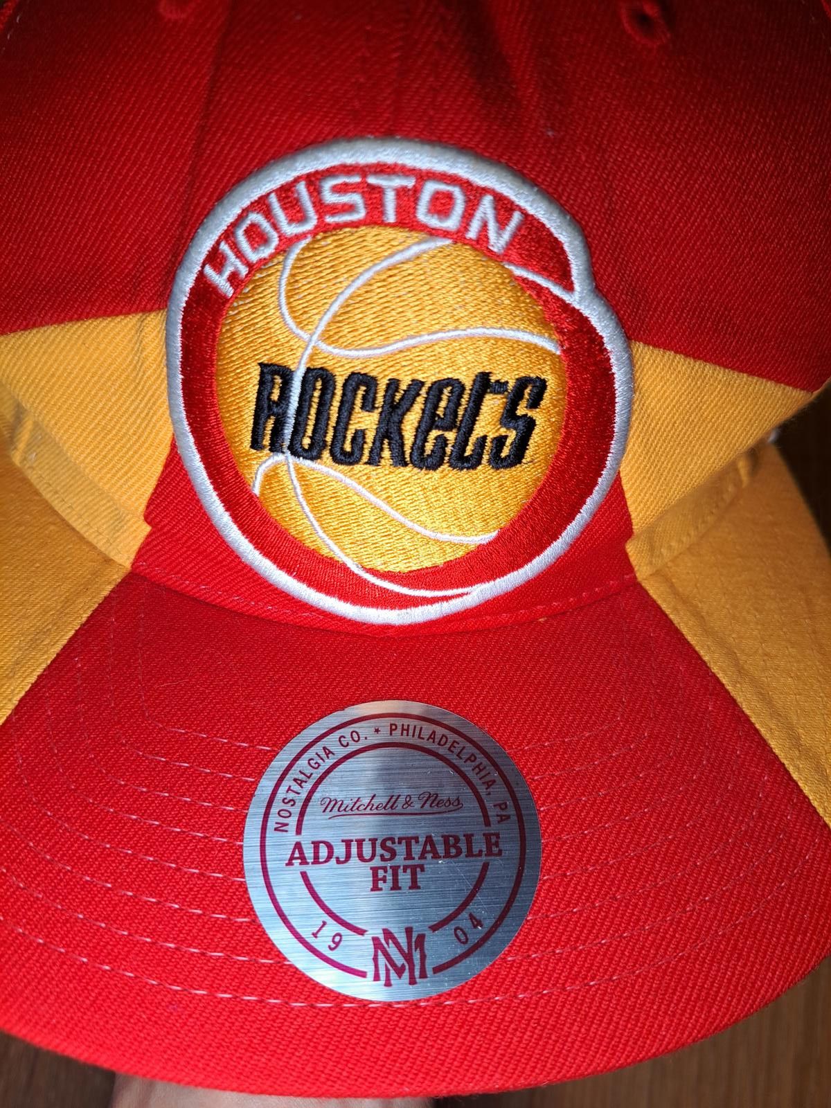 Mitchell & Ness NEW Mitchell & Ness NBA Houston Rockets Snapback Hat Wool Size ONE SIZE - 2 Thumbnail