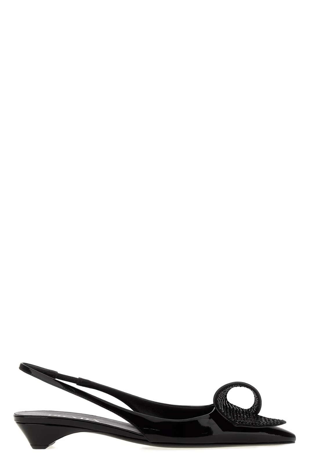 Prada PRADA Torchon Black Slingback New And Authentic Size US 7 / IT 37 - 5 Thumbnail