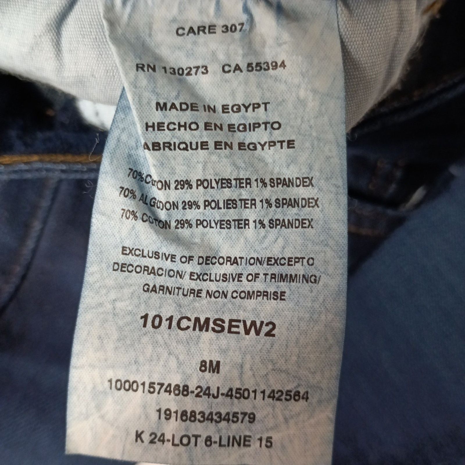 Lee Lee Straight Leg Jeans Women's 8 Medium Size 29x29 Blue Size 30" / US 8 / IT 44 - 6 Thumbnail