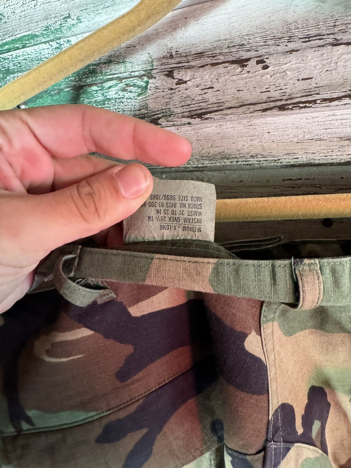Vintage Vintage Camo Pants Size US 34 / EU 50 - 4 Thumbnail
