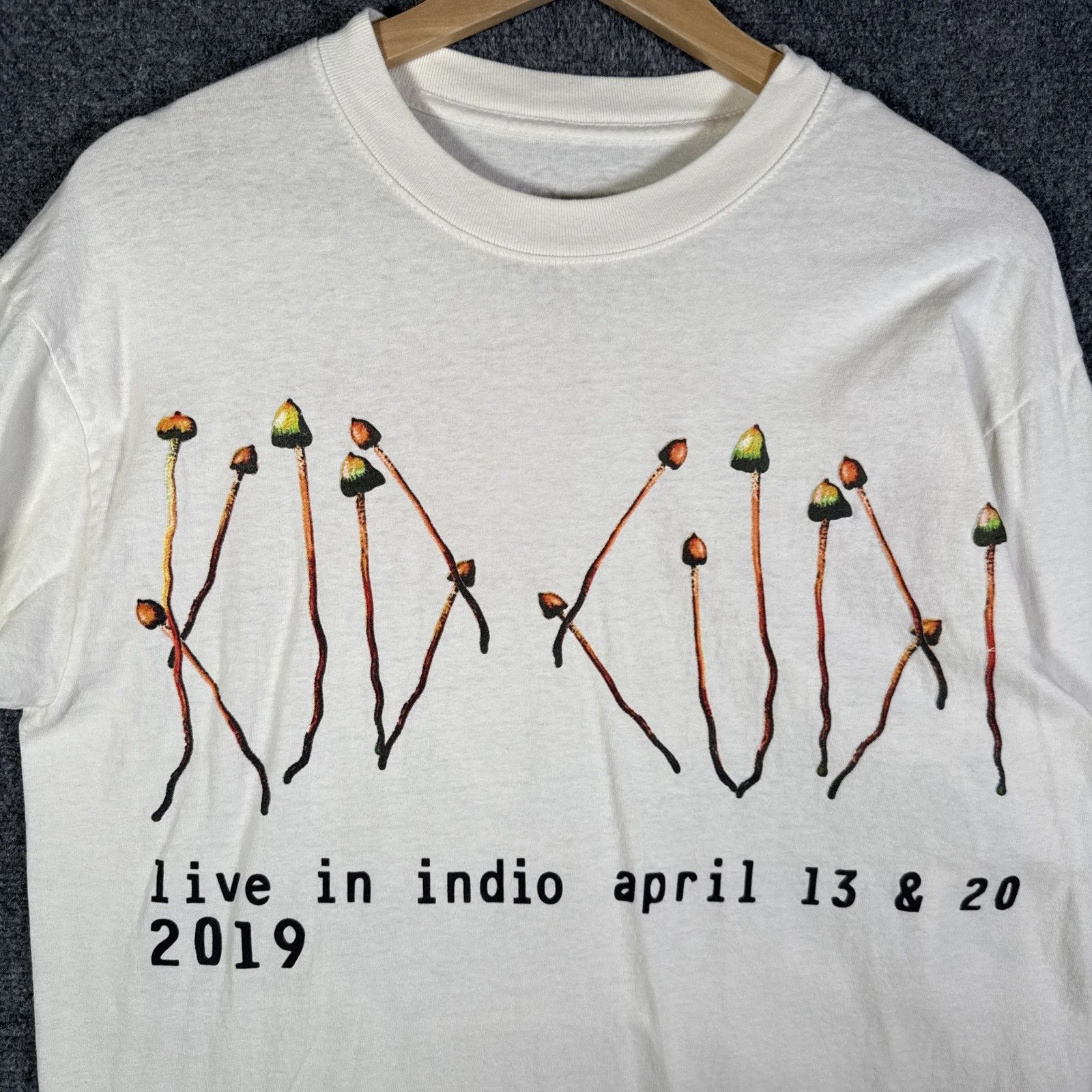 Kid Cudi Kid Cudi Shirt Mens White Y2K Illusions Tour Frequency Tour Size US M / EU 48-50 / 2 - 2 Thumbnail
