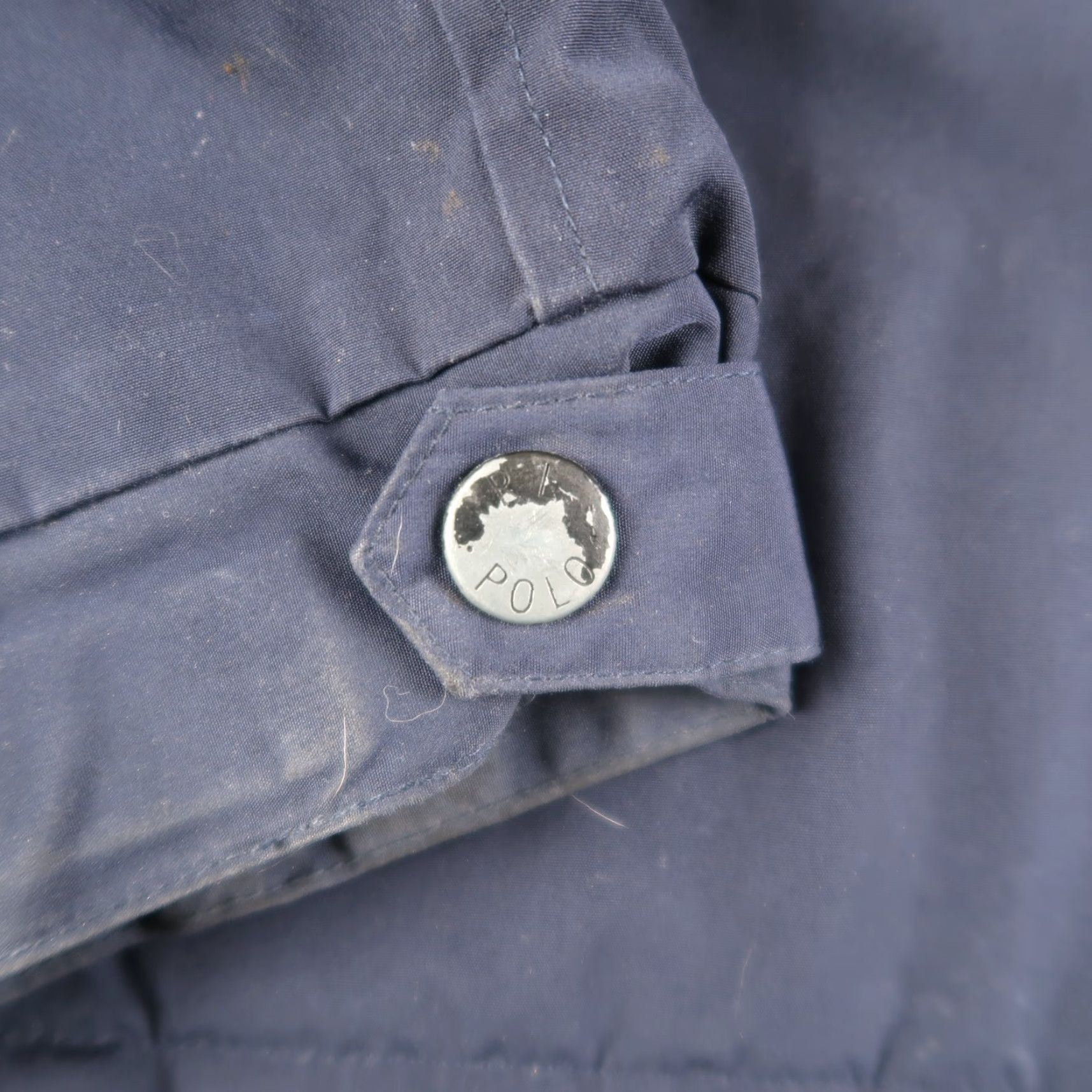 Polo Ralph Lauren VINTAGE Polo Ralph Lauren Jacket Men M Blue Windbreaker Fleece Lined Bomber Size US M / EU 48-50 / 2 - 4 Thumbnail