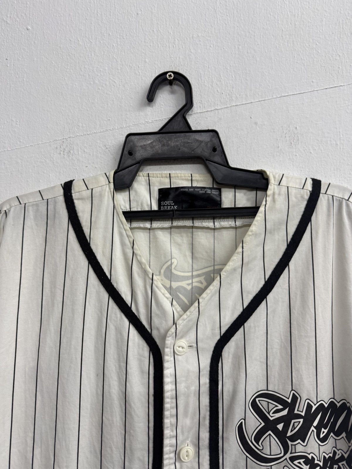 Japanese Brand Classic Soul Break Cotton Baseball Jersey Size US XXL / EU 58 / 5 - 8 Thumbnail