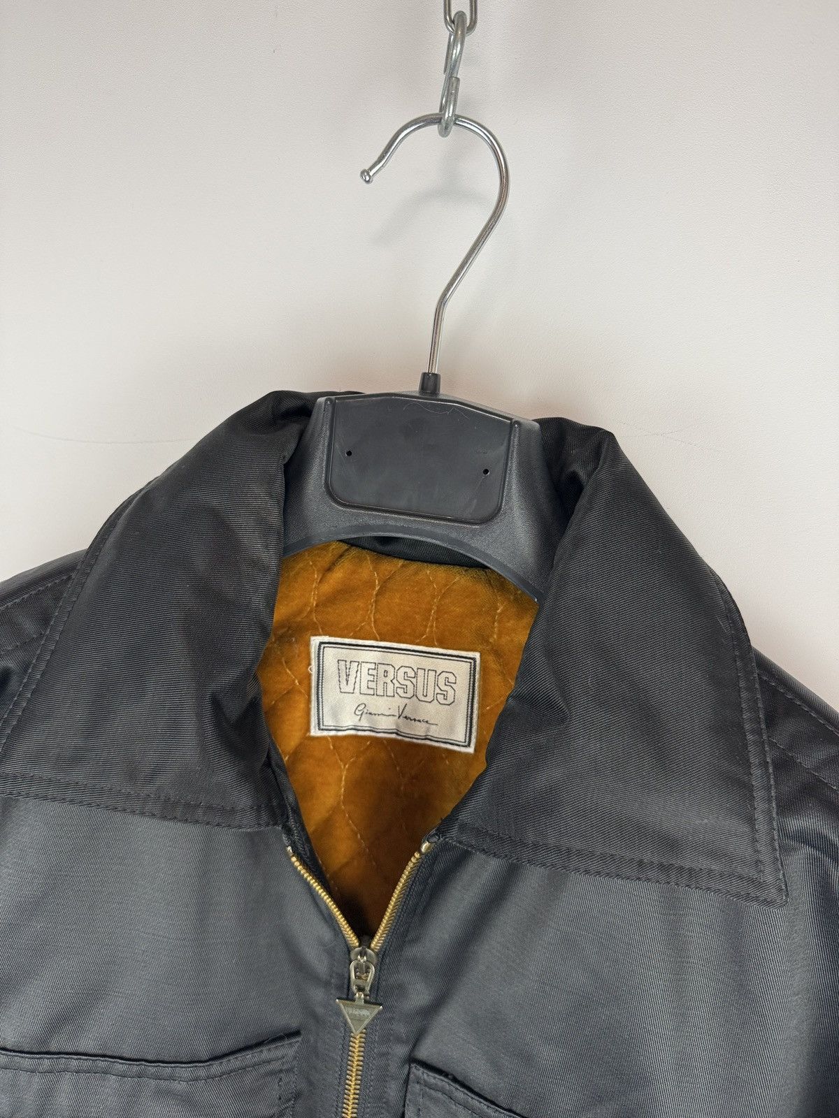 Versus Versace Black Versus Gianni Versace jacket with zip closure Size US S / EU 44-46 / 1 - 4 Thumbnail