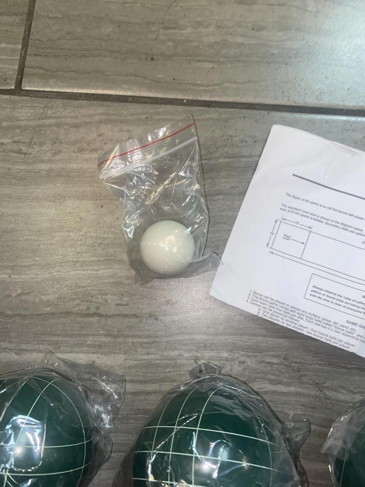 Other Bocce Ball Set Regulation Size - Lawn Game for Backyard Size ONE SIZE - 5 Thumbnail