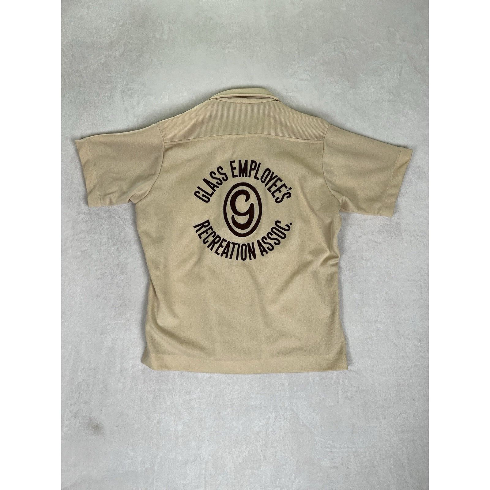 Vintage Vintage 70s King Louie Bowling Polo Shirt Size Large Beige M Size US L / EU 52-54 / 3 - 7 Thumbnail