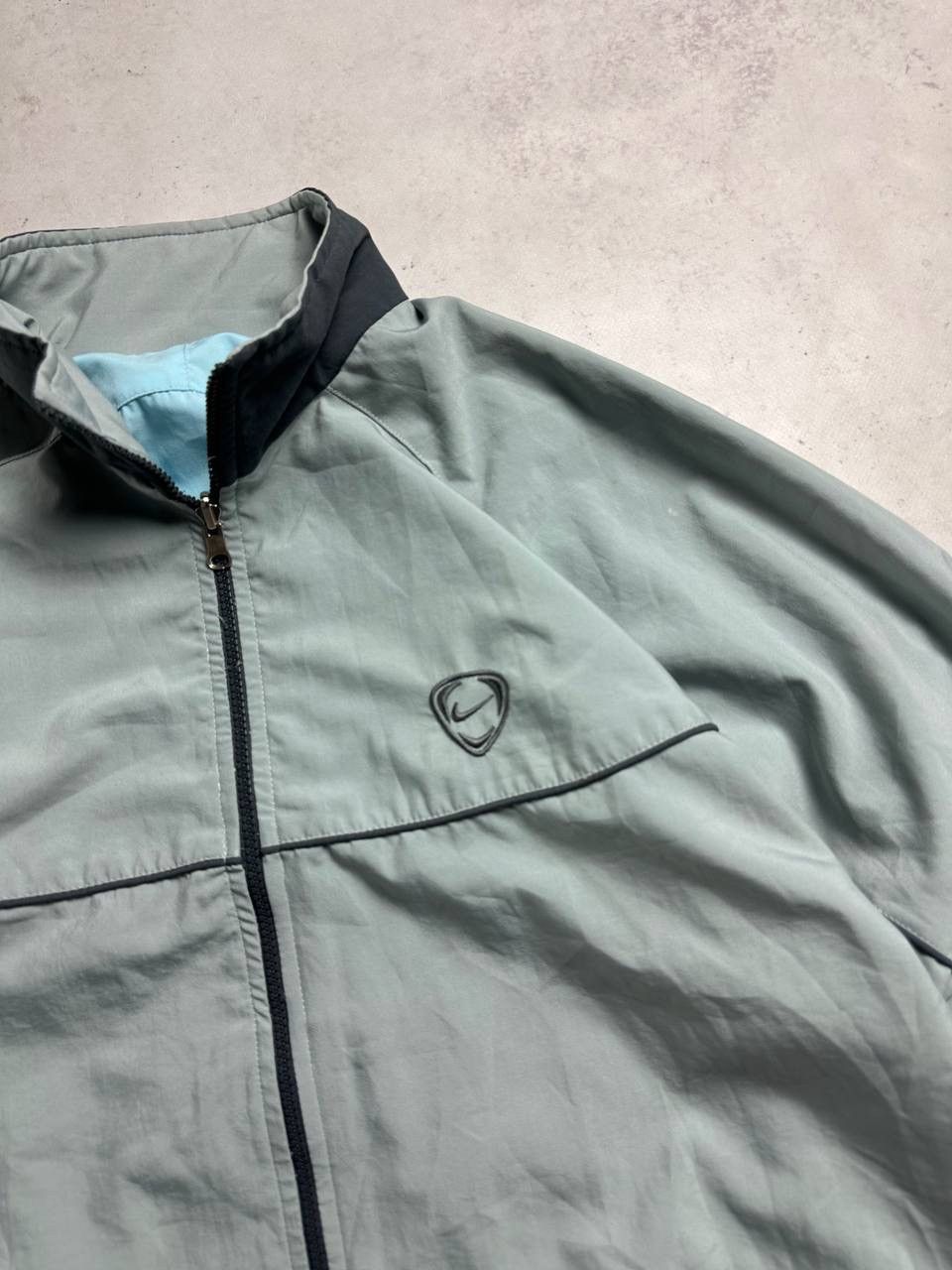 Nike Vintage Nike Swoosh Boxy Olympic Jacket Y2K L Size US L / EU 52-54 / 3 - 4 Thumbnail