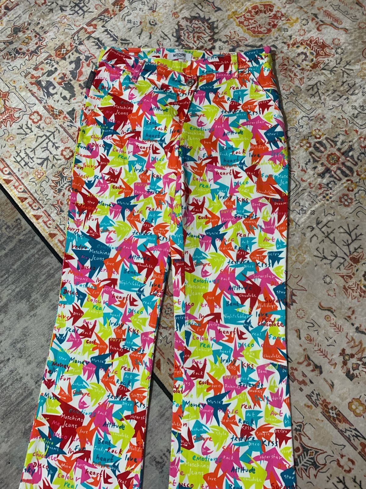 Moschino Multicolored Moschino Pants Size US 28 / EU 44 - 2 Thumbnail