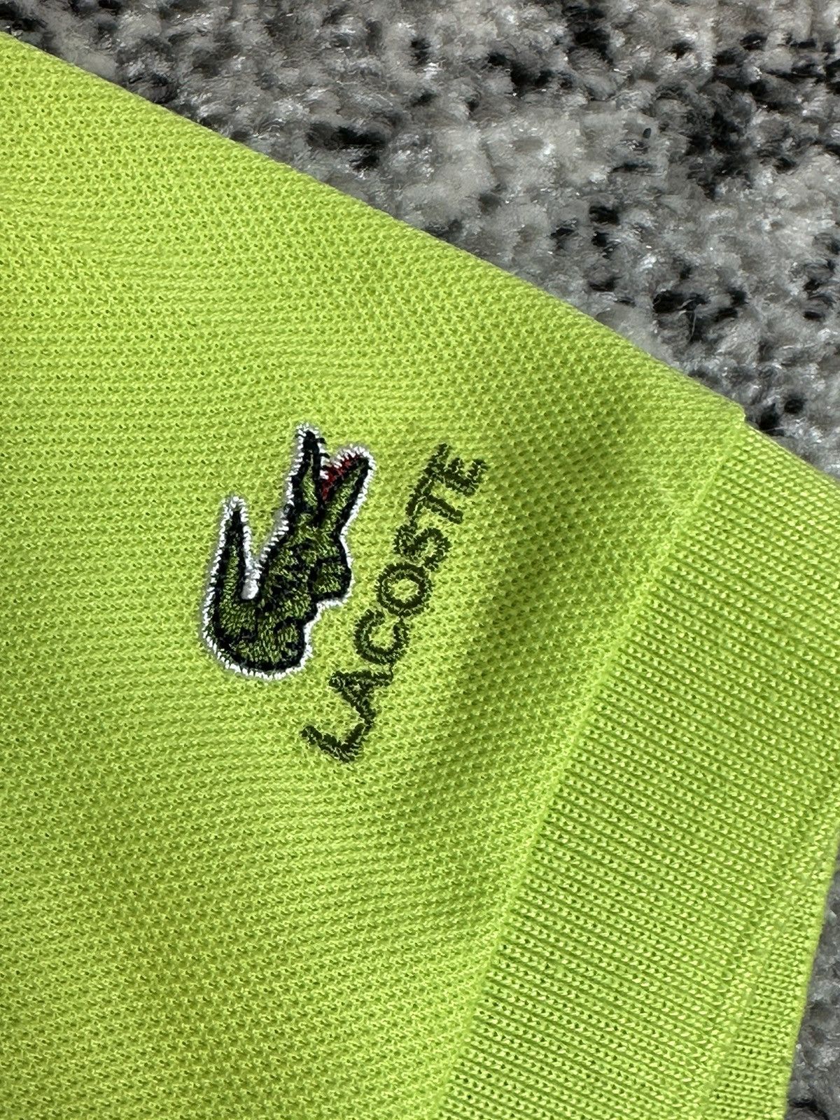Lacoste × Vintage Lacoste Polo Shirt Vintage Made in France 🇫🇷 Streetwear Rare Size US XL / EU 56 / 4 - 3 Thumbnail
