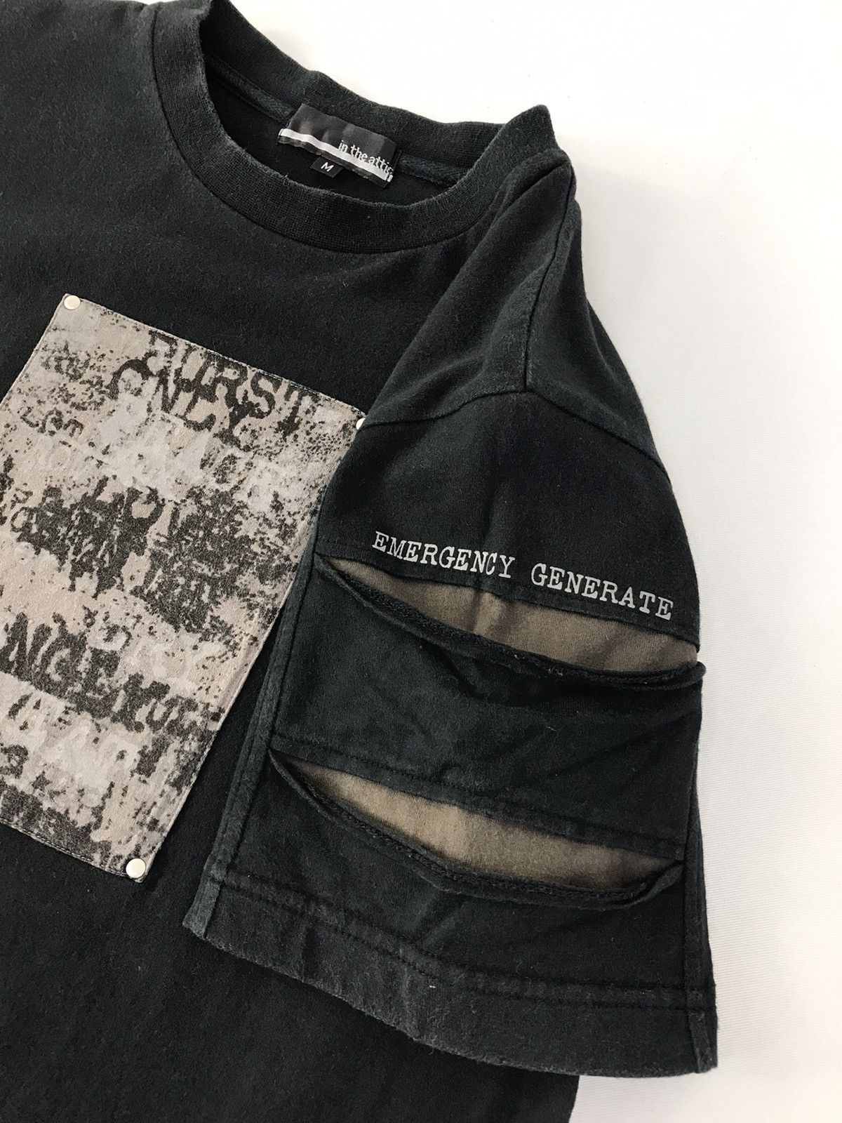 In The Attic Vintage In The Attic Emergency Generate Design Punk Shirt Size US S / EU 44-46 / 1 - 6 Thumbnail