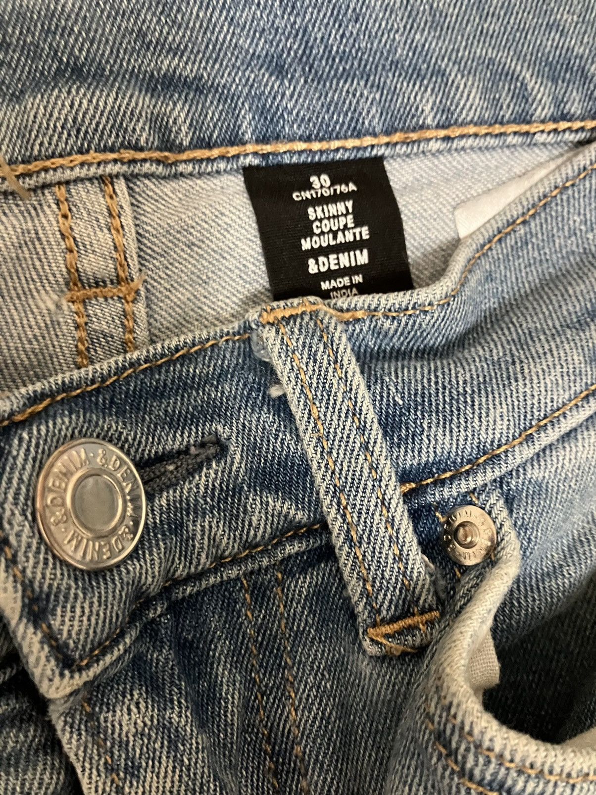 Vintage Skinny jeans Size US 30 / EU 46 - 2 Thumbnail
