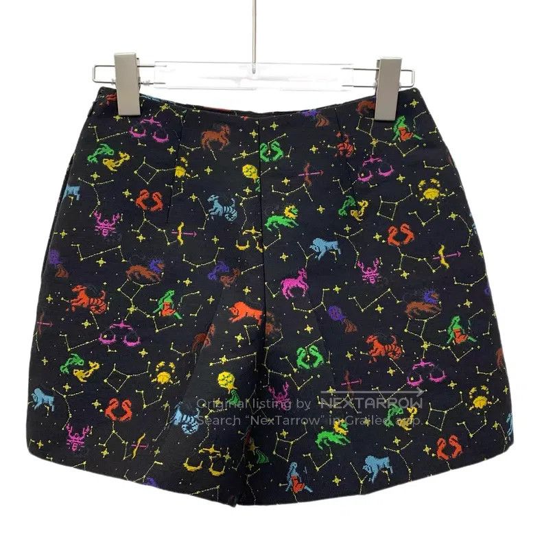 Dior Dior Black constellation pattern full-print shorts Size 42" / US 20 - 2 Thumbnail