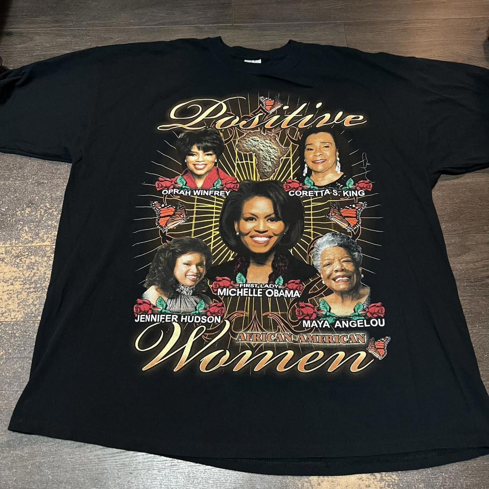 Gildan vintage positive women of greatness t shirt 00s XXL Size US XXL / EU 58 / 5 - 2 Thumbnail