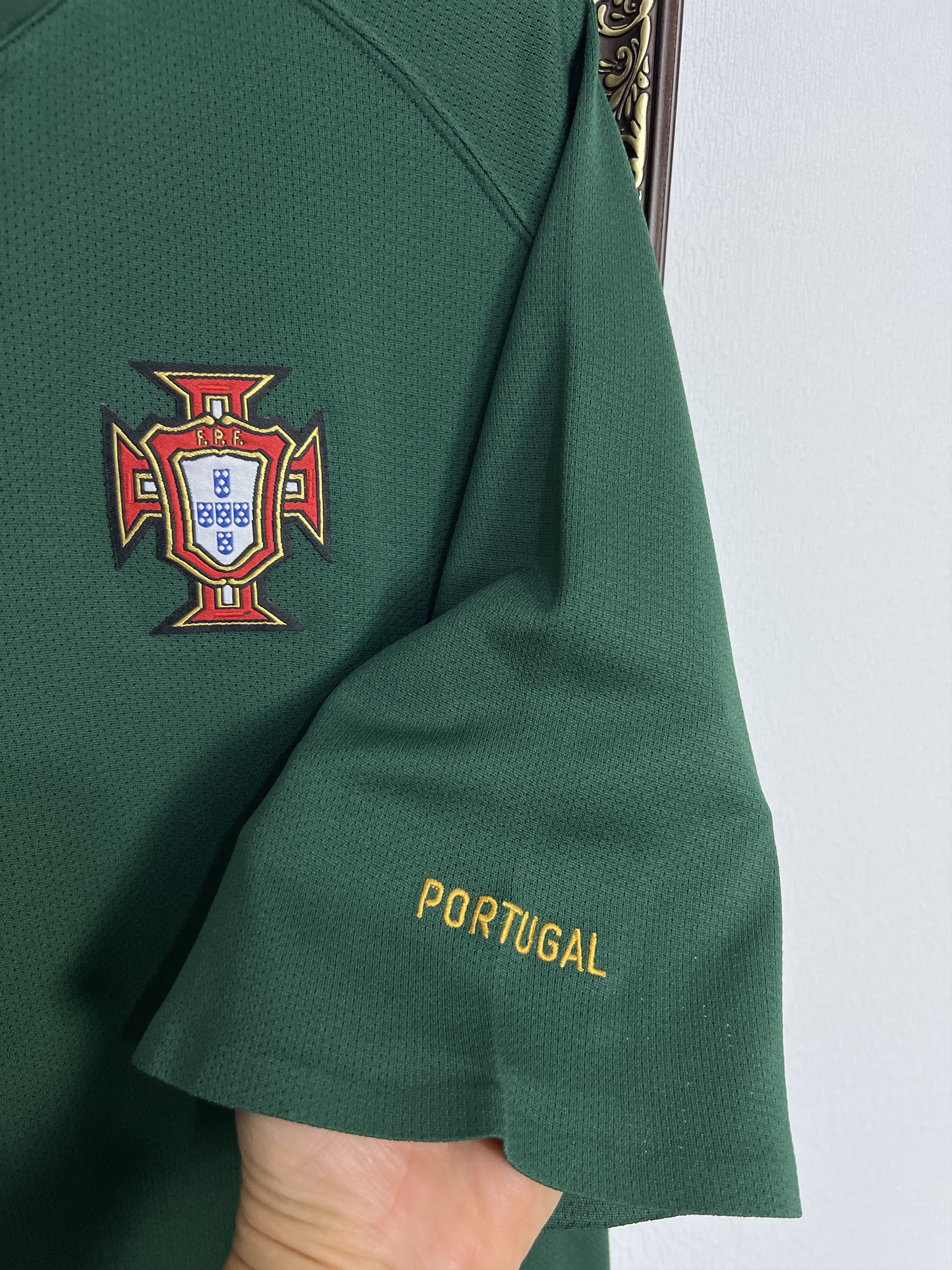 Nike Football Portugal Train Player Issue Shirt Soccer Jersey Size US XXL / EU 58 / 5 - 4 Thumbnail