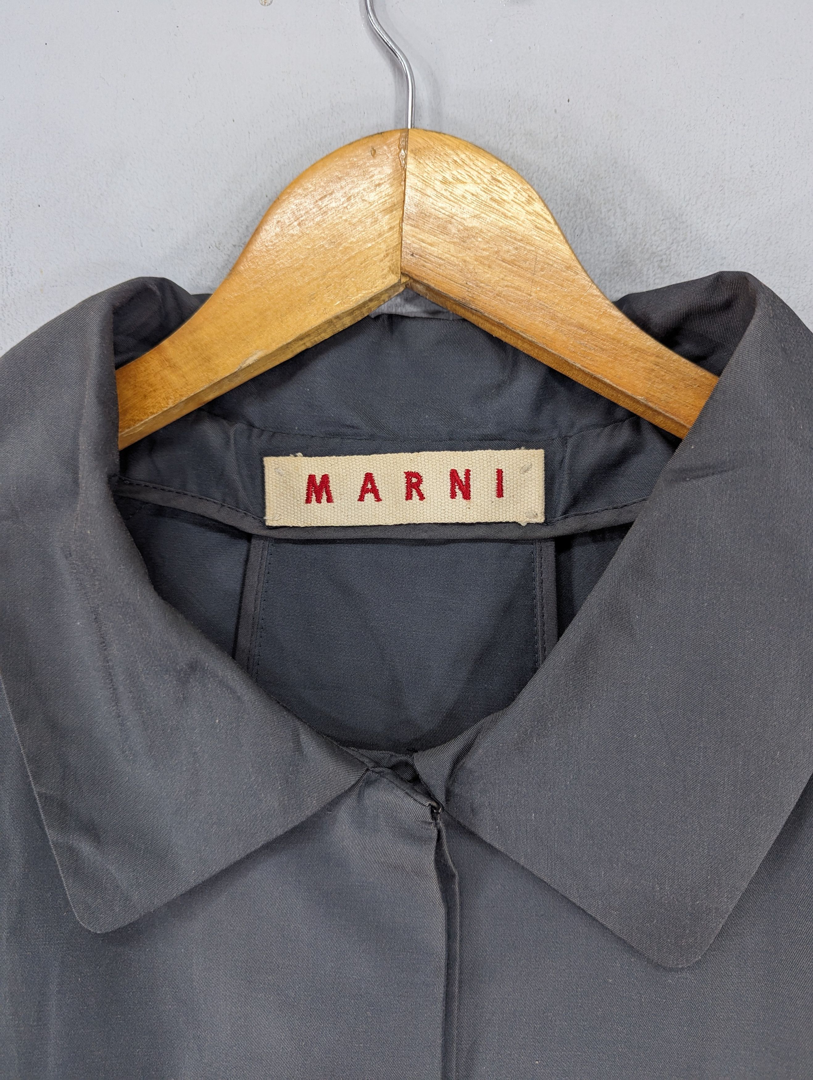Marni Marni Long Coat Jacket Size 38 Size XS / US 0-2 / IT 36-38 - 5 Thumbnail