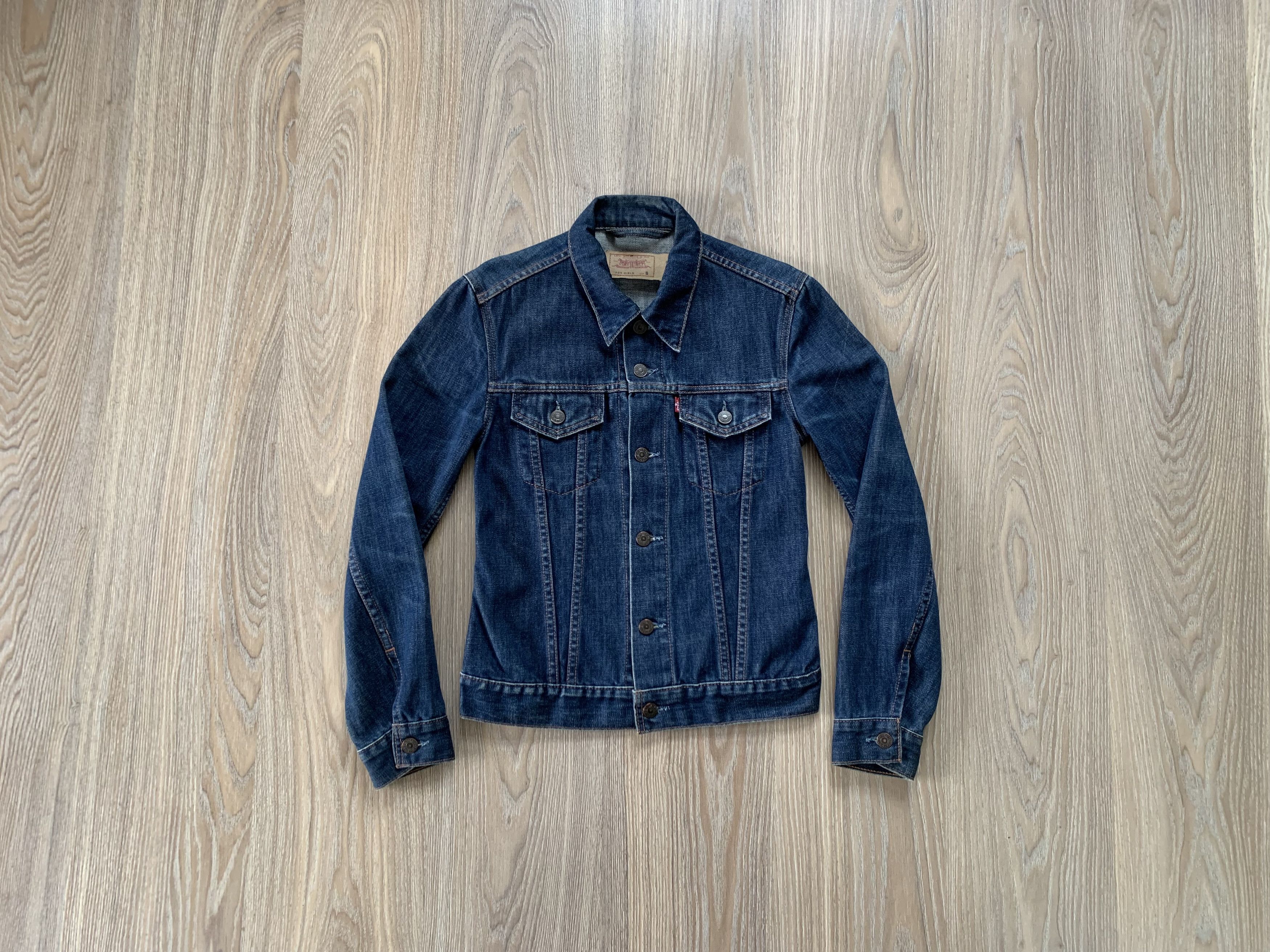 Levi's × Levi's Vintage Clothing Levis Blue Women's Denim Jacket Size S / US 4 / IT 40 - 8 Thumbnail