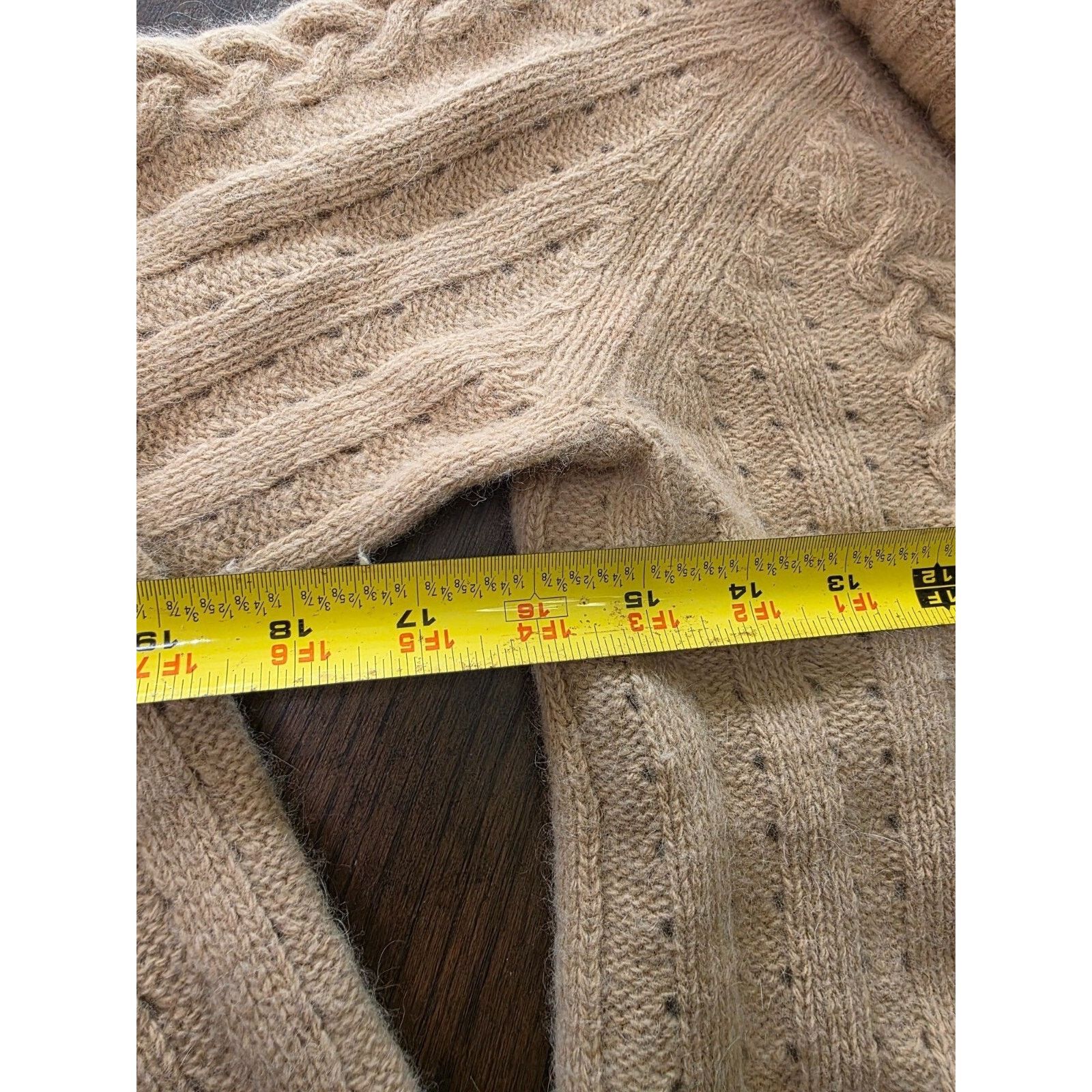 Banana Republic Banana Republic Beige Angora Rabbit Lamb wool Sweater Women Size S / US 4 / IT 40 - 12 Thumbnail