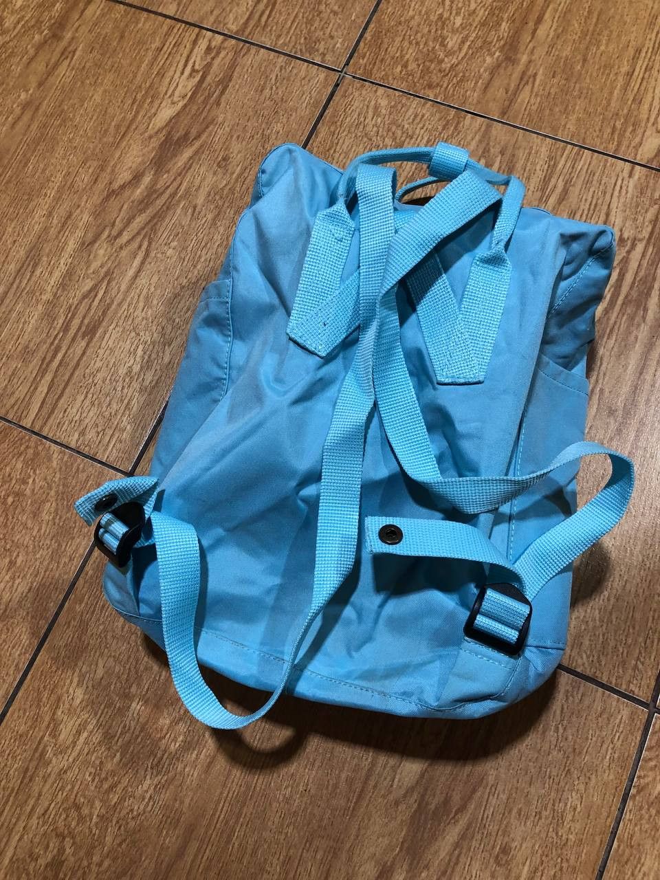 Fjallraven Y2K logo center Fjallraven blue Backpack Vintage Size ONE SIZE - 14 Thumbnail