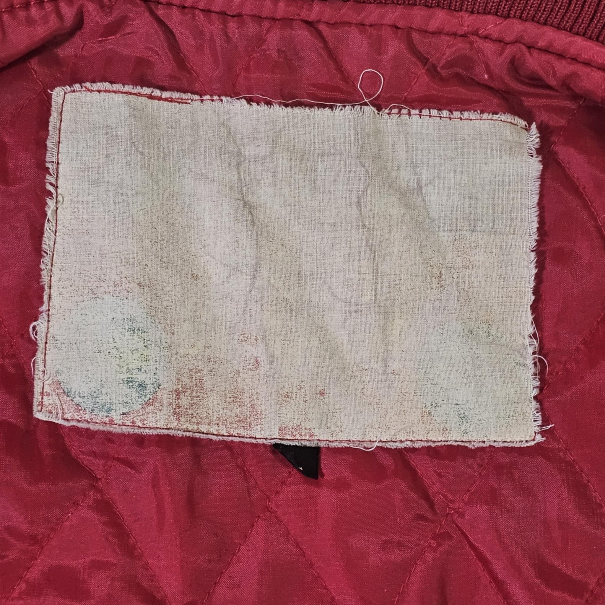 Vintage Troop Vintage 80s High Roller Gambler Leather Bomber Jacket Size US L / EU 52-54 / 3 - 5 Thumbnail