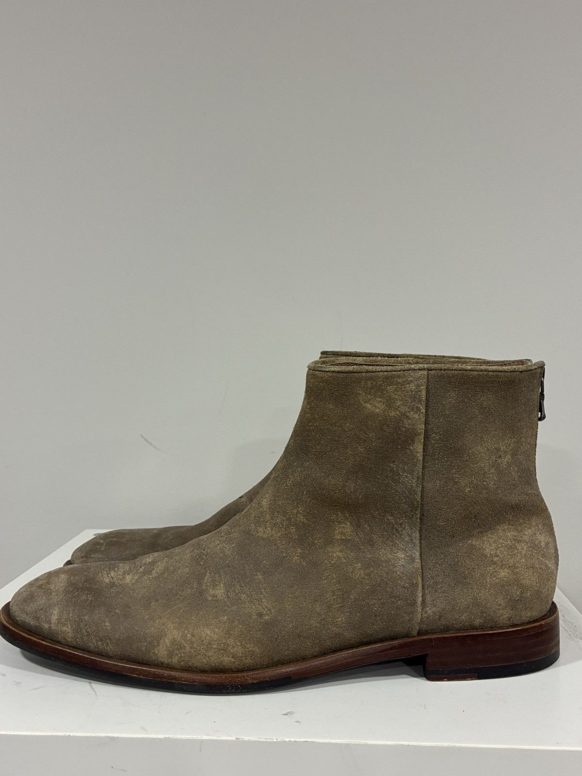 John Varvatos NYC Backzip boot Size 11.5 Size US 11.5 / EU 44-45 - 4 Thumbnail