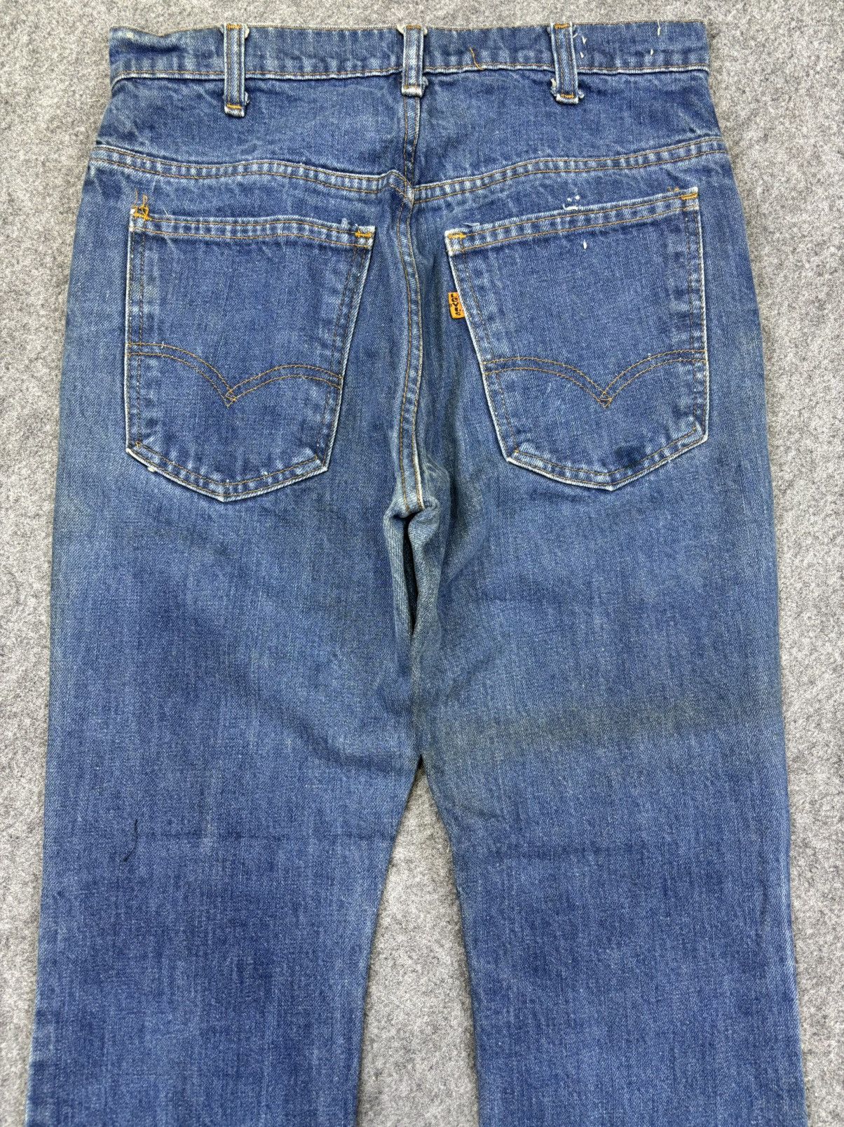 Levi's 💥Vintage💥80s Levis 646 Blue Wash Bell Bottom Denim K2 Size US 29 - 8 Thumbnail
