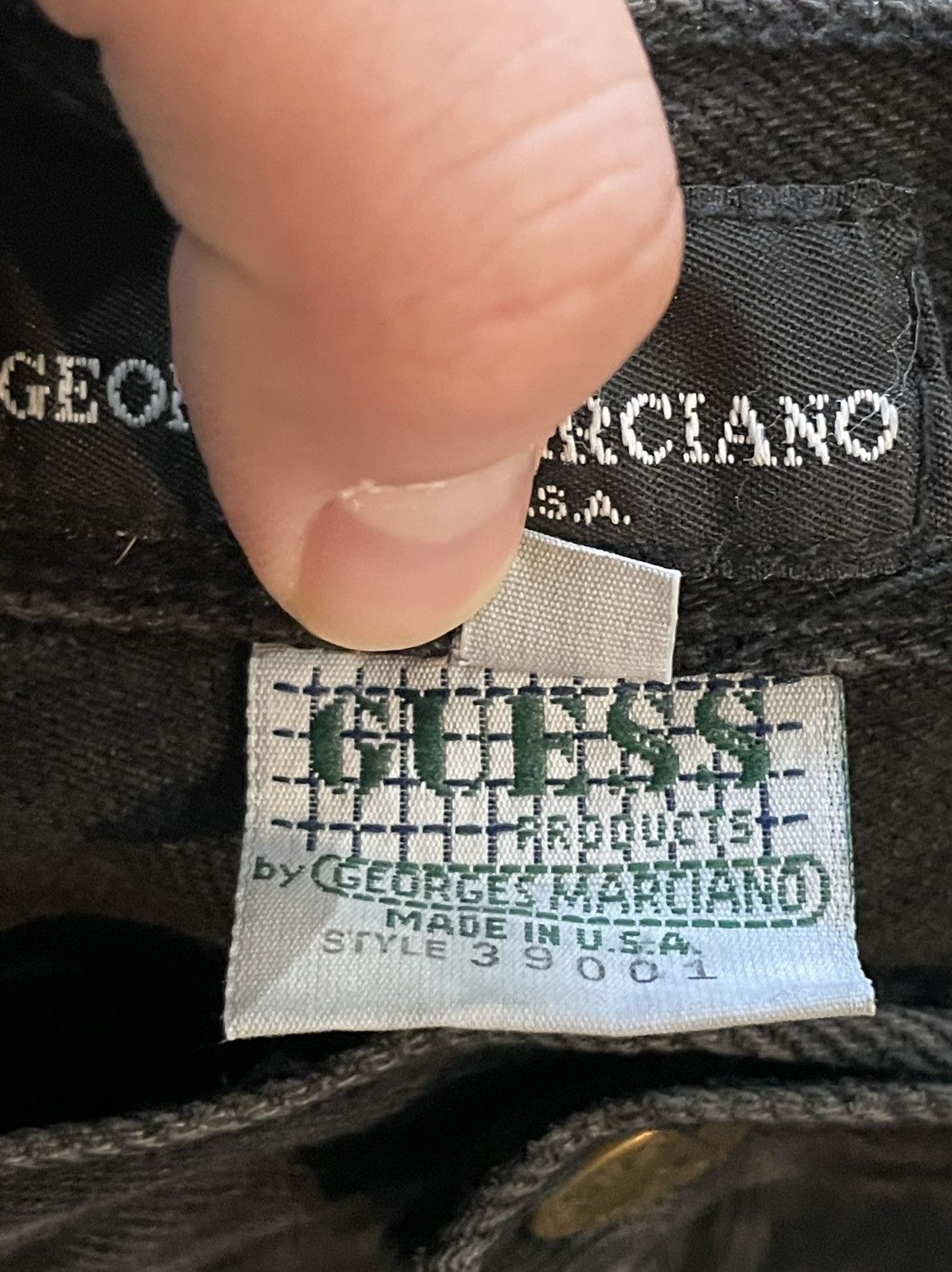 Guess Guess By Georges Marciano Jeans Size US 34 / EU 50 - 10 Thumbnail