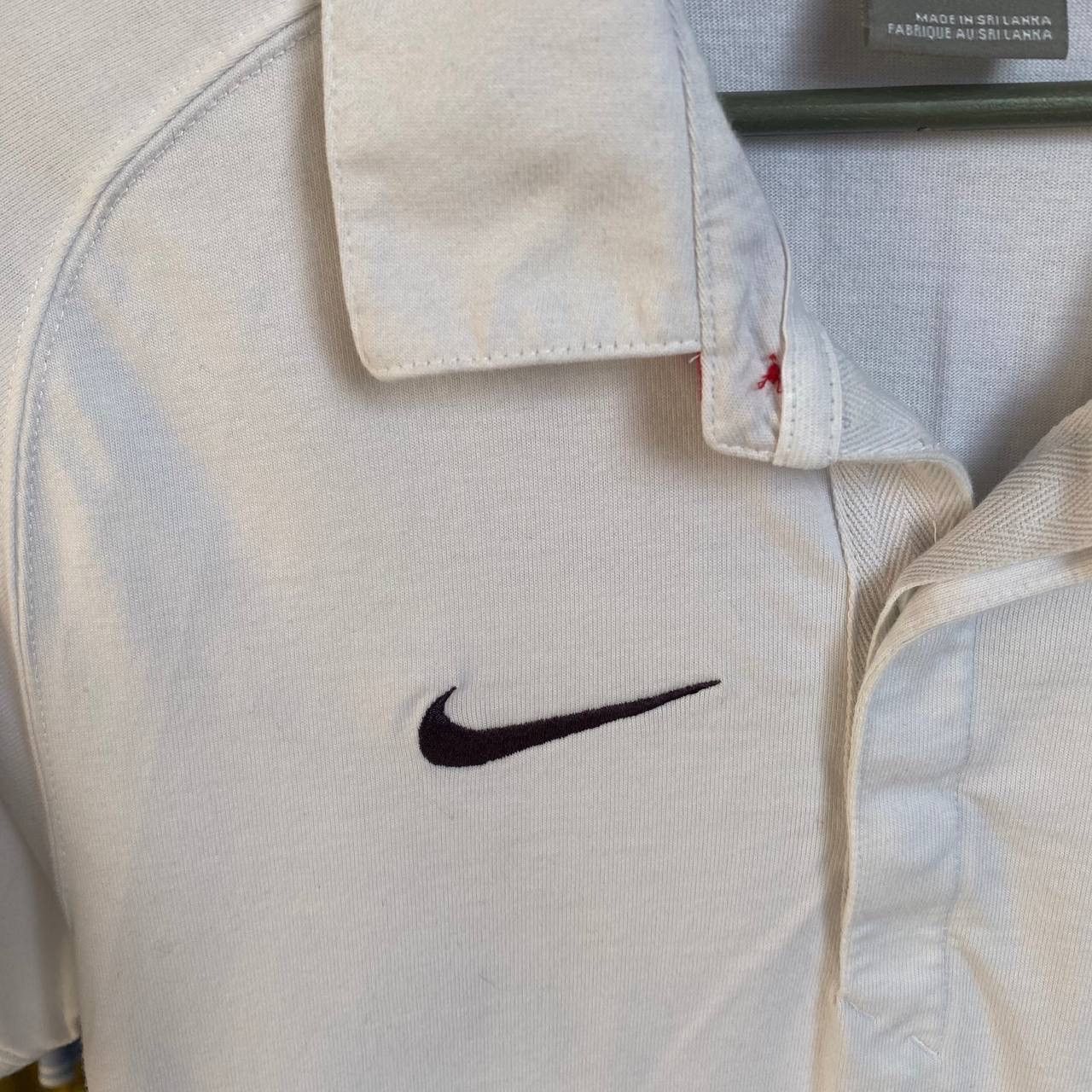 Nike × Vintage Vintage Nike England Rugby Small logo o2 polo Size US S / EU 44-46 / 1 - 3 Thumbnail
