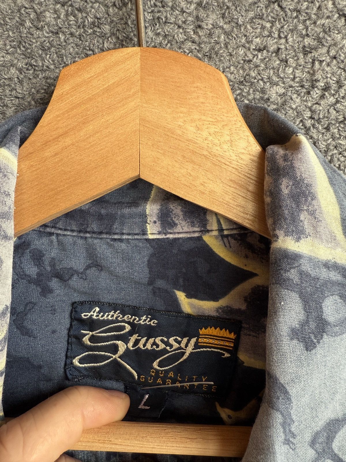 Stussy Very Vintage Stussy Hawaiian Button Shirt Size US L / EU 52-54 / 3 - 4 Thumbnail