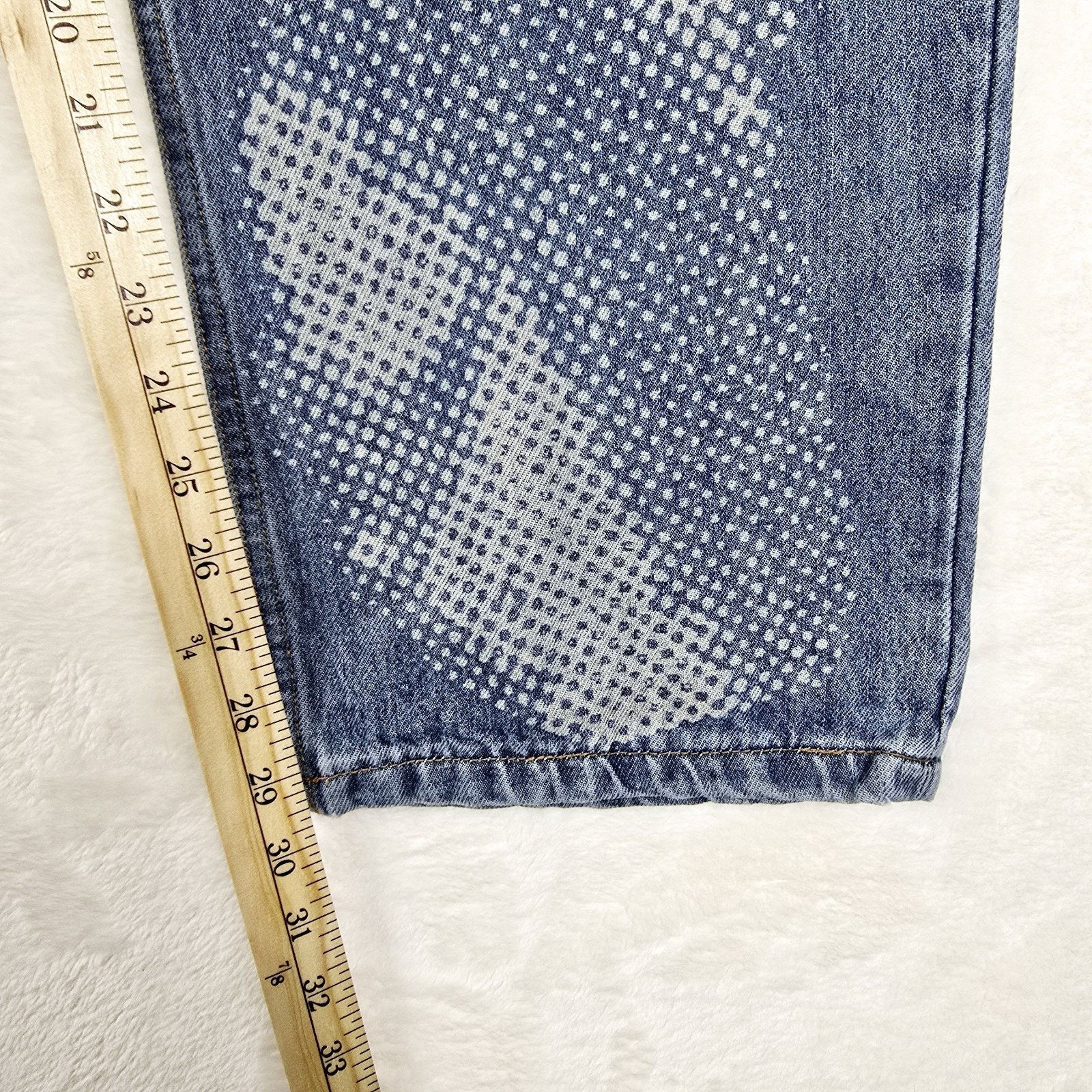 Market Chinatown Market Rose Parade Straight Leg Jeans XL 36x30 Size US 36 / EU 52 - 13 Thumbnail