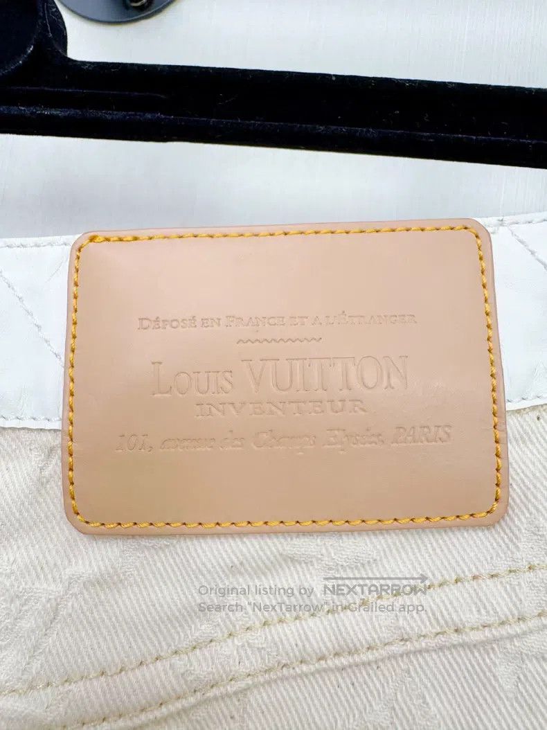 Louis Vuitton Louis Vuitton Denim Skirt Size 37" - 3 Thumbnail