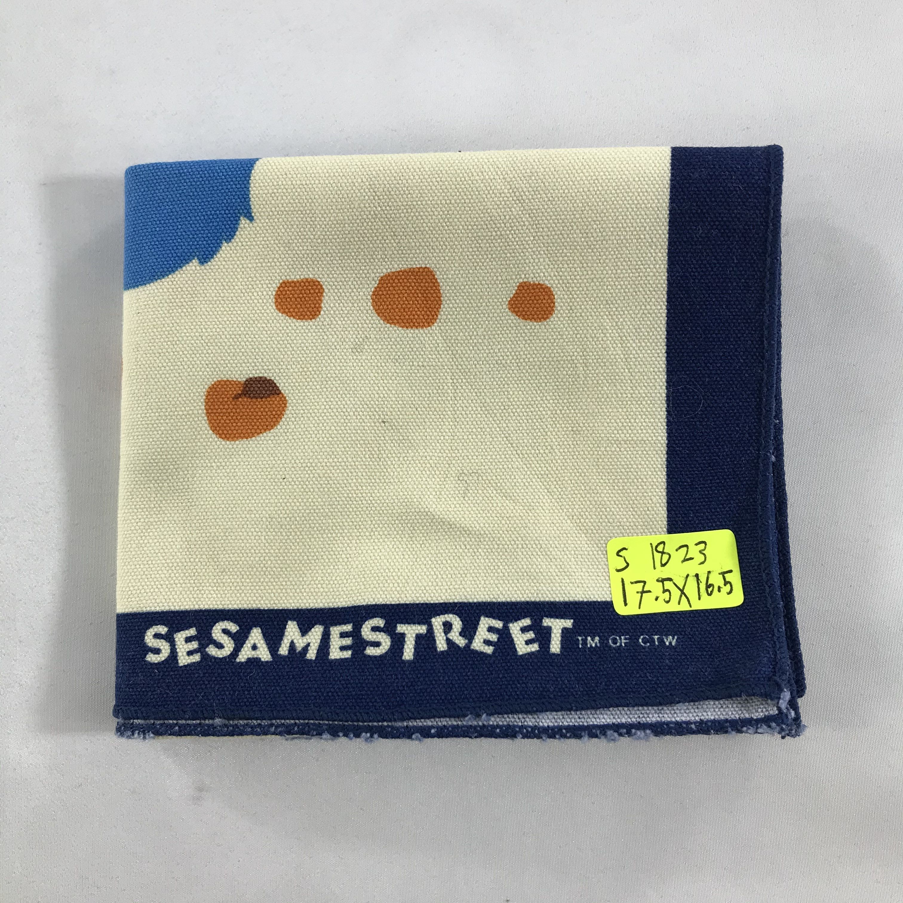 Vintage Sesame Street Bandana / Handkerchief / Neckerchief - S1823 Size ONE SIZE - 4 Thumbnail