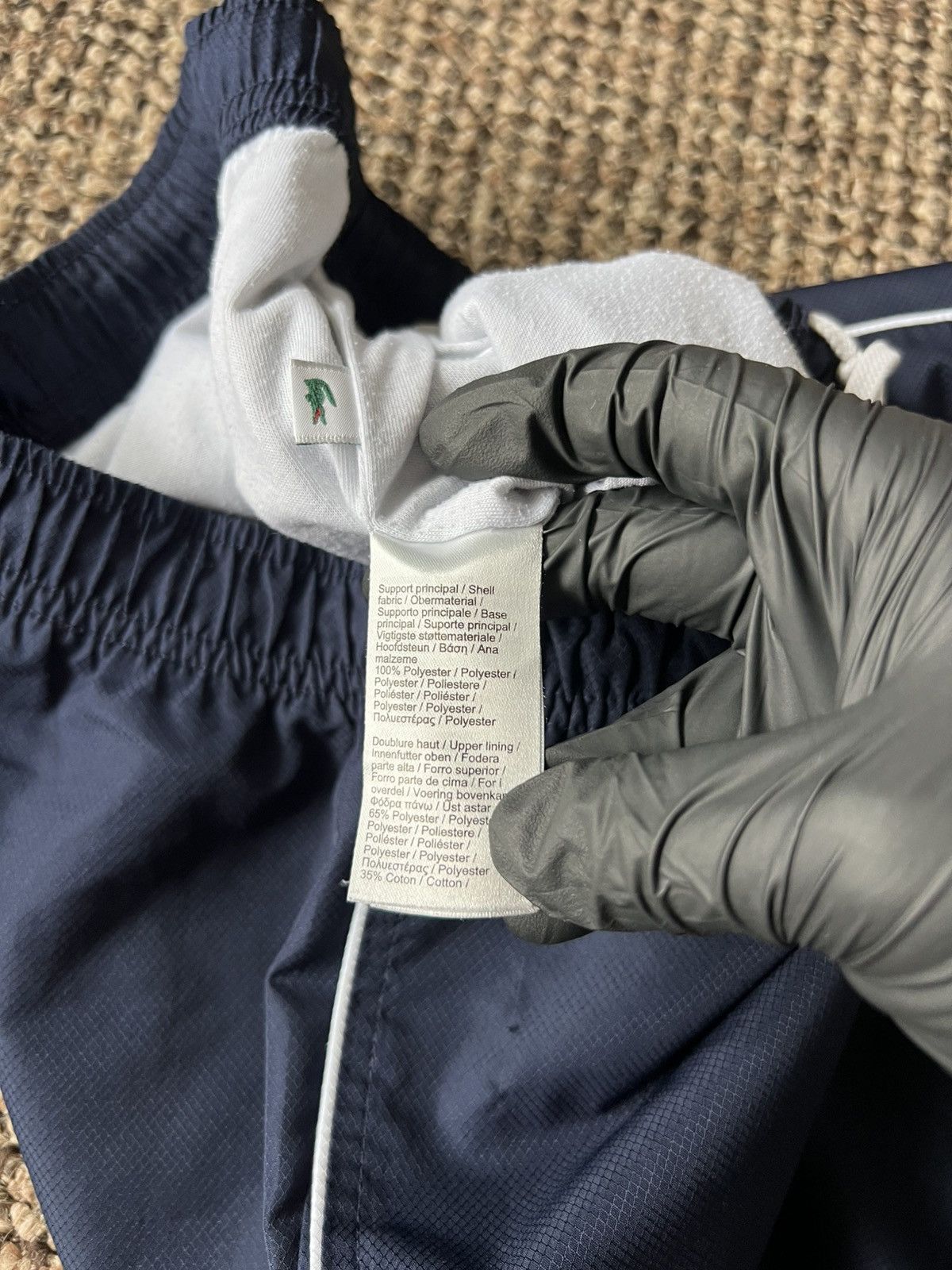 Lacoste Vintage Lacoste Track Pants Sportswear Size S Drill Size US 30 / EU 46 - 9 Thumbnail