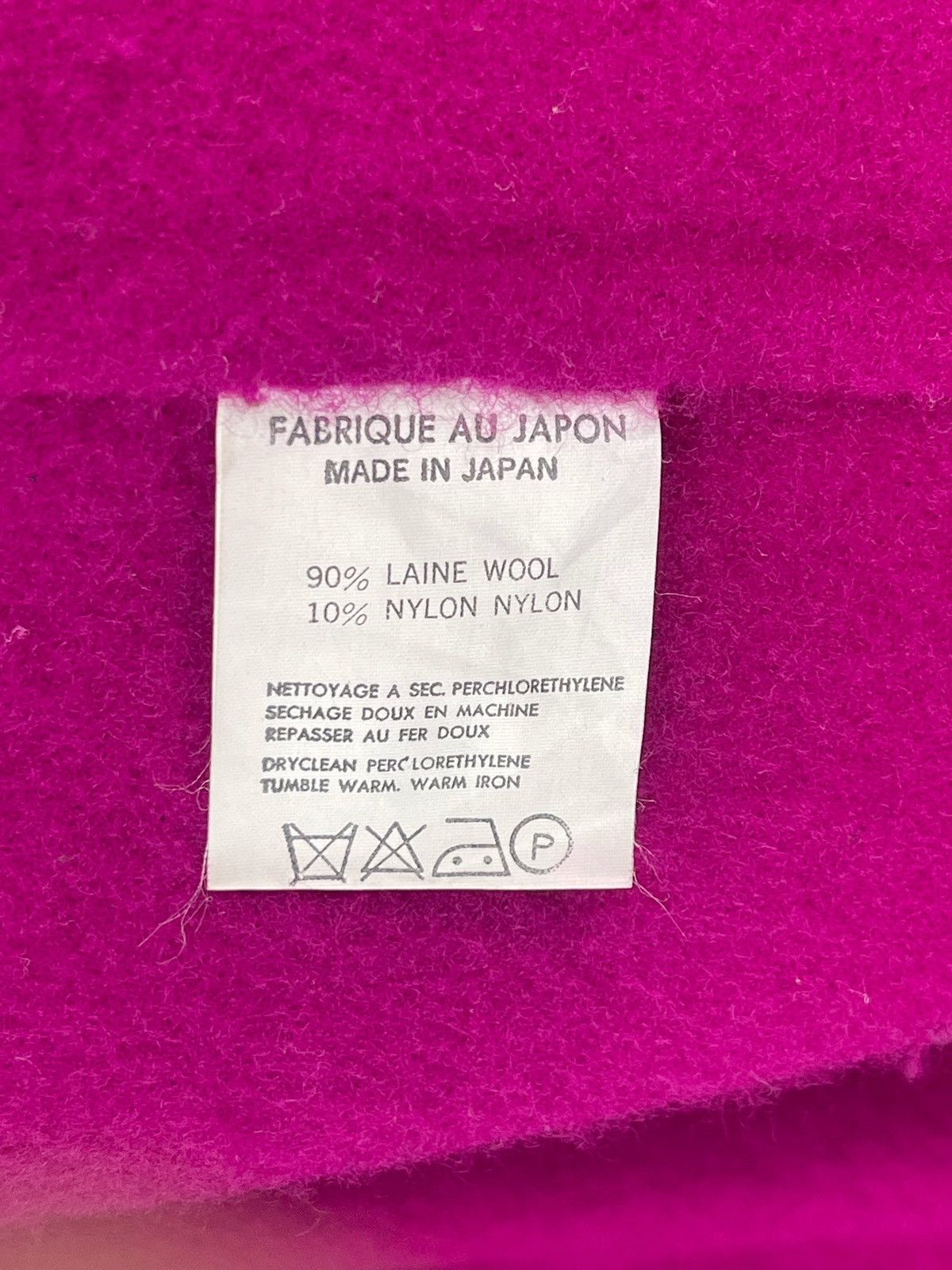 Yohji Yamamoto Runaway F/W 1987 Purple Wool Coat Size M / US 6-8 / IT 42-44 - 9 Thumbnail