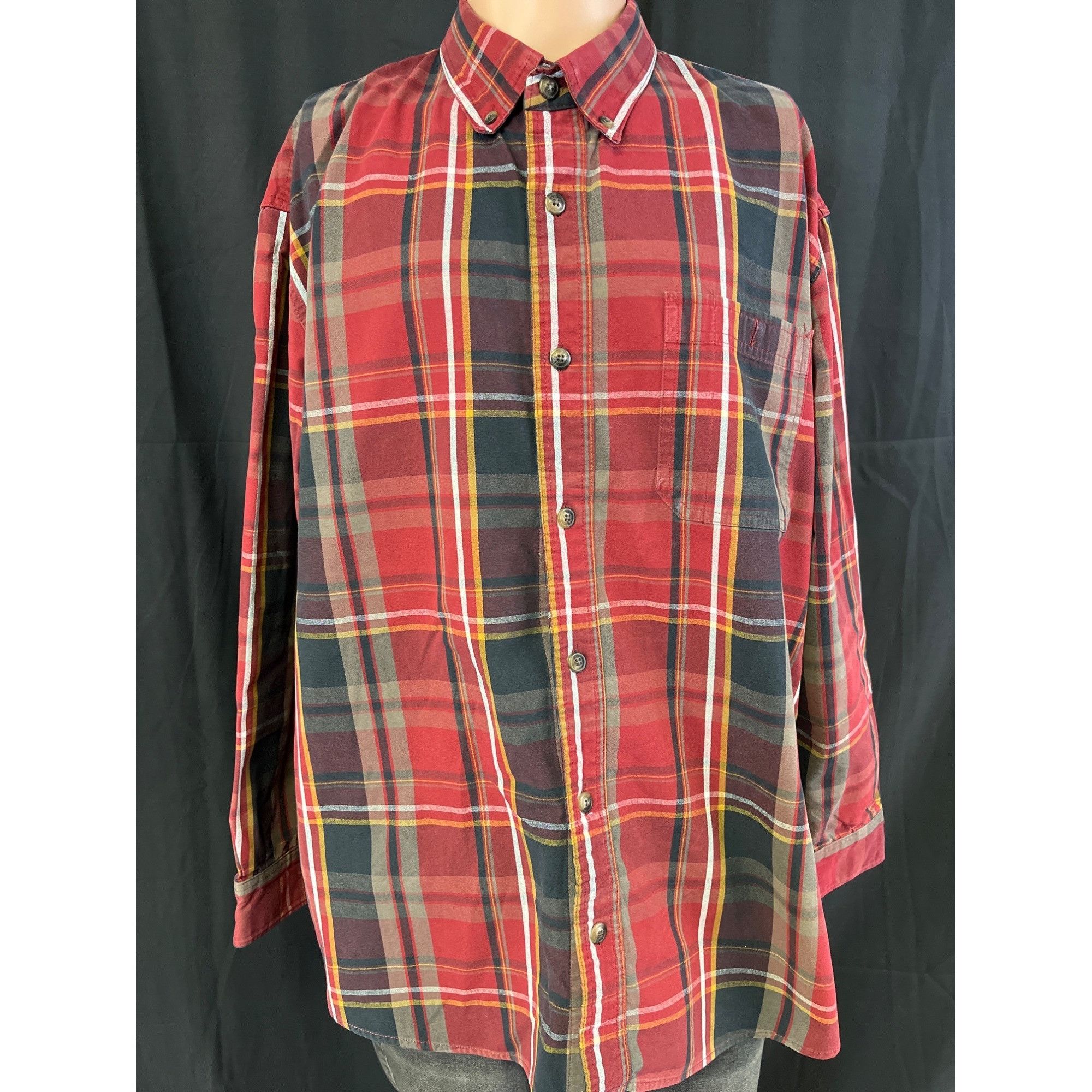 Other C.E. Schmidt Workwear Men's Red Flannel Shirt/Button Up Sz X Size US XL / EU 56 / 4 - 1 Thumbnail