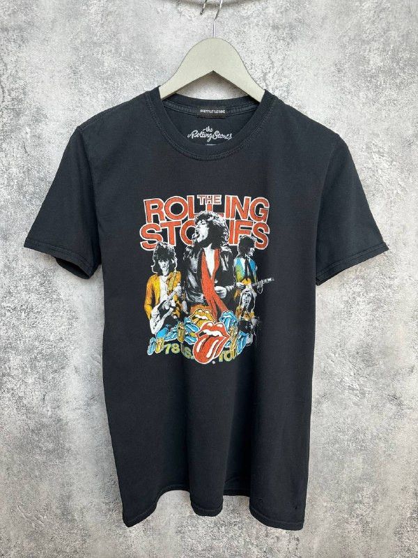Band Tees Rolling Stones Graphic T-Shirt Band Tee 78 US Tour Size S / US 4 / IT 40 - 1 Thumbnail