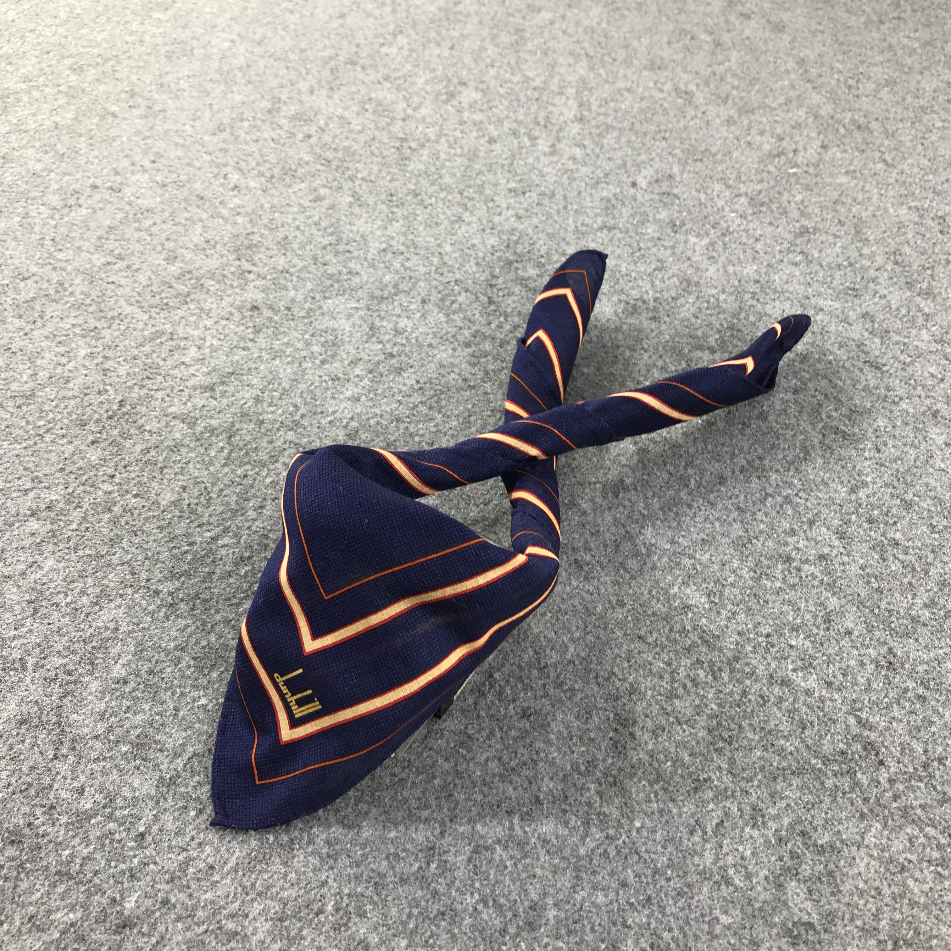 Alfred Dunhill Dunhill Handkerchief Neckerchief Bandana H557 Size ONE SIZE - 2 Thumbnail