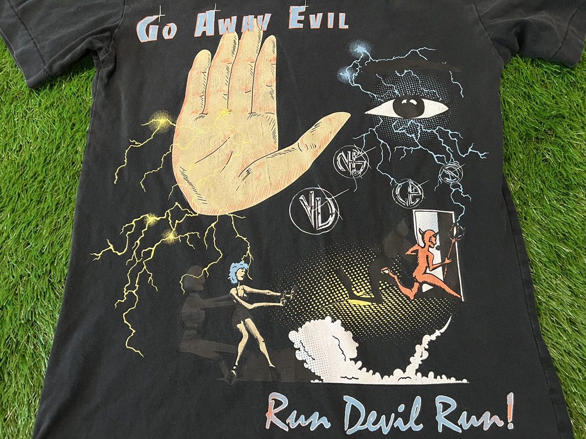 Jungles Jungles Jungles - TShirt Black Go Away Evil Devil Eye Jesus Size US S / EU 44-46 / 1 - 2 Thumbnail