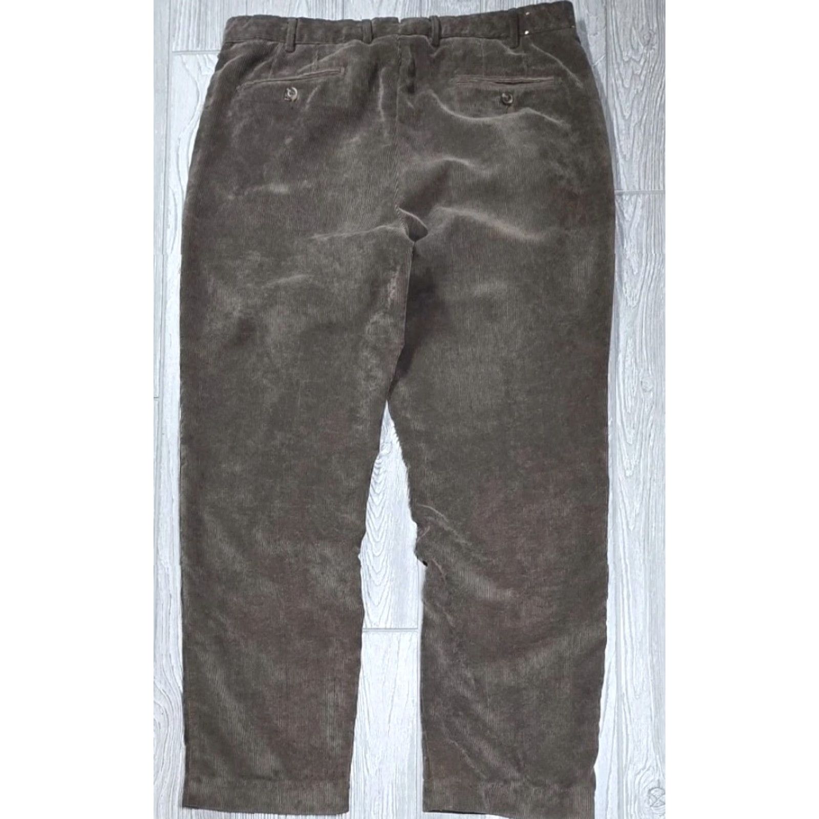 Peter Millar Peter Millar Corduroy Pants Men 36x30 Chinos Brown Nanoluxe Trouser Golf Mens Regular 36 Brown Corduroy Nanoluxe 90s? Size US 36 / EU 52 - 4 Thumbnail