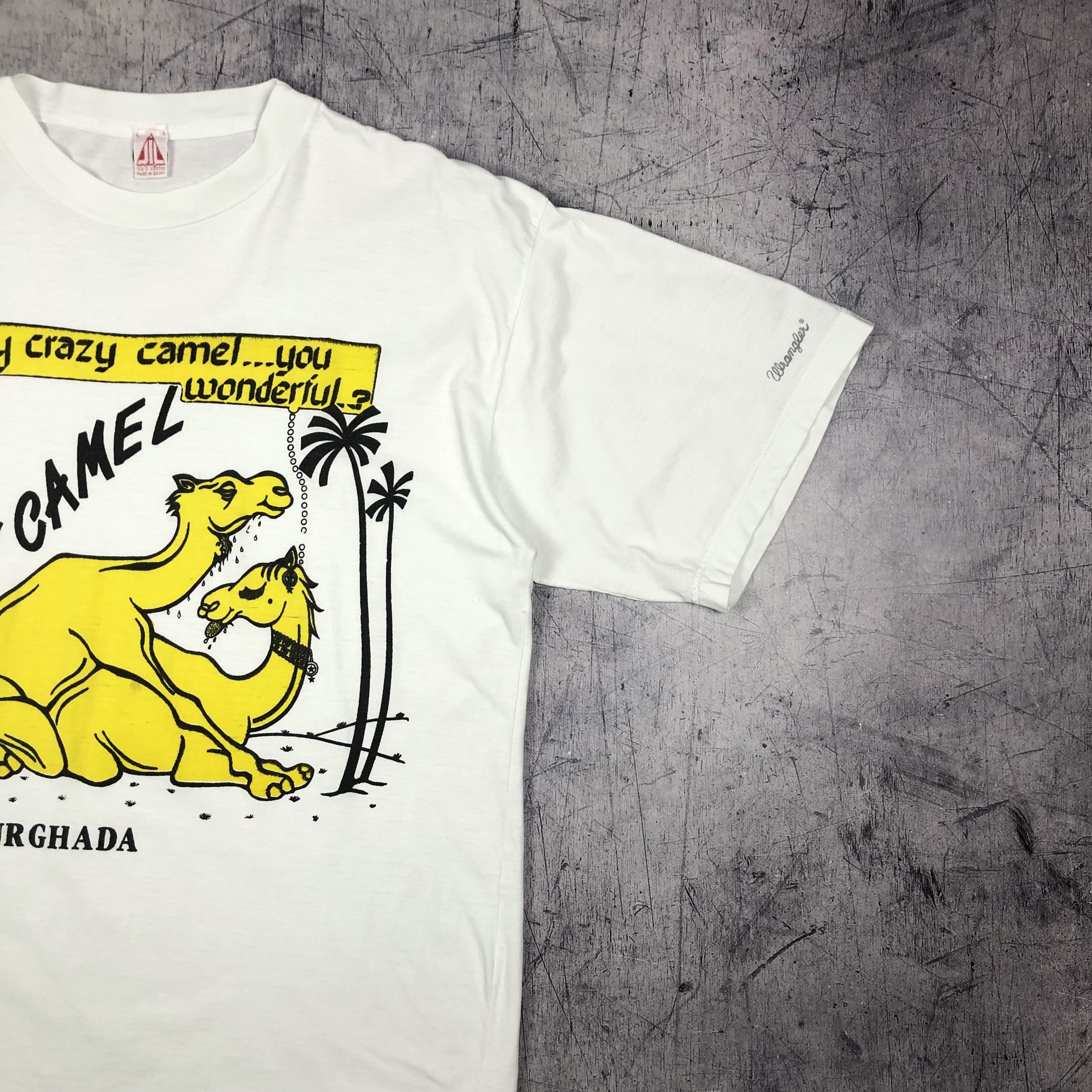 Vintage Dirty Joke Oh My Crazy Camel Wrangler Tee Size US M / EU 48-50 / 2 - 5 Thumbnail