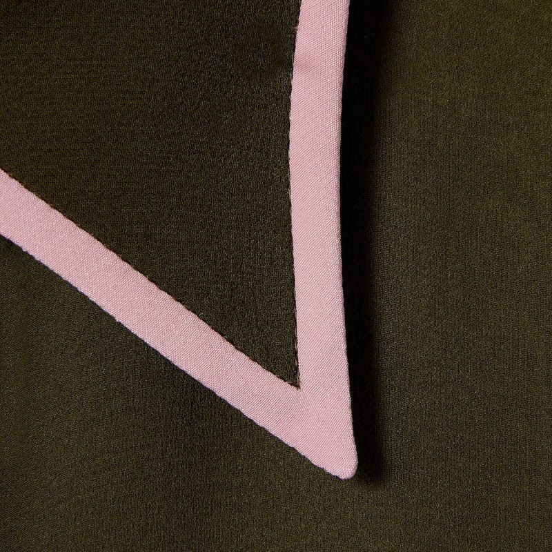 Gucci o1la5ras0526 Light Silk Georgette Shirt in Green Size M / US 6-8 / IT 42-44 - 7 Thumbnail