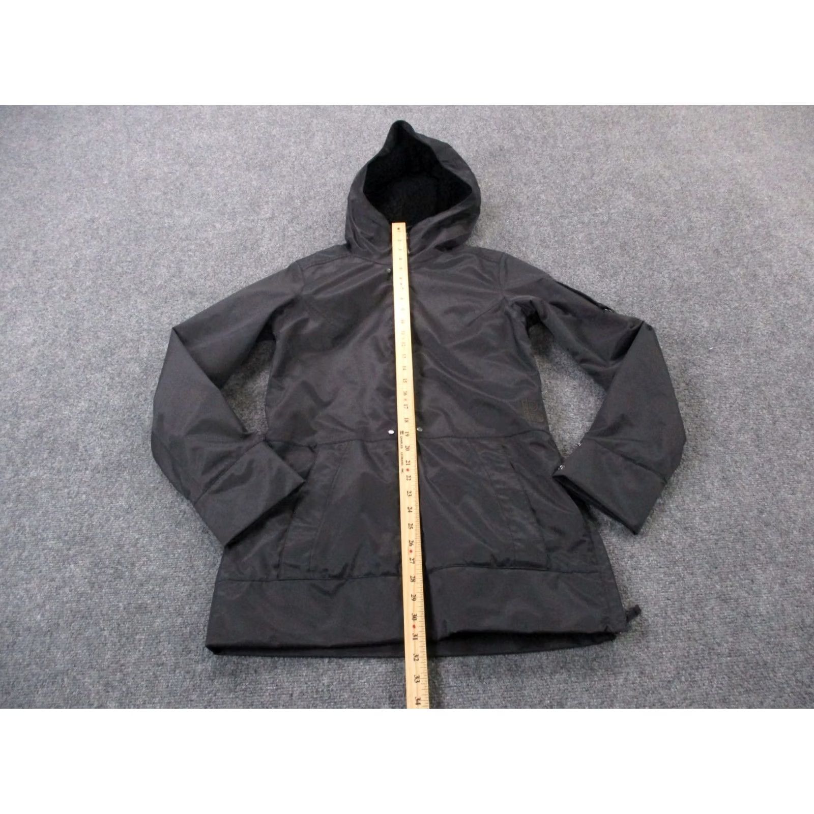 Burton Burton Dryride Jacket Womens S Black Full Zip Hooded Lightweight Wind-Resistant Zipped Pockets Holiday/Classic Mens Womens Girls Boys Size S / US 4 / IT 40 - 3 Thumbnail