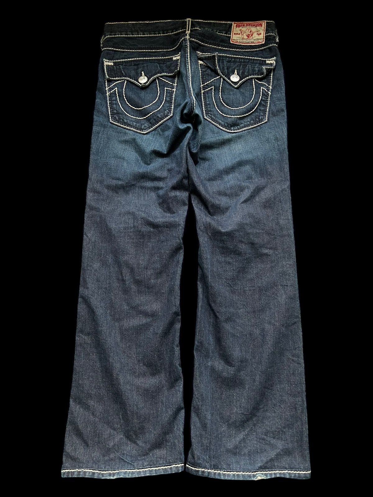 True Religion Vintage Baggy Denim Jeans True Religion Sematary Chief ...
