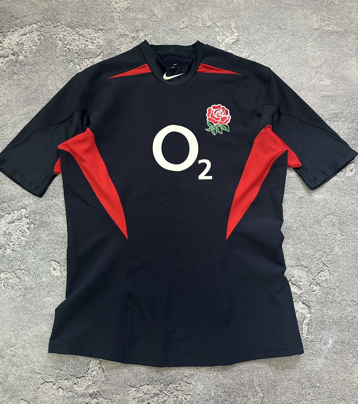 Nike England Rugby Shirt 2003 Away Pro Short Sleeve Shirt (XXL") Size US XXL / EU 58 / 5 - 1 Thumbnail