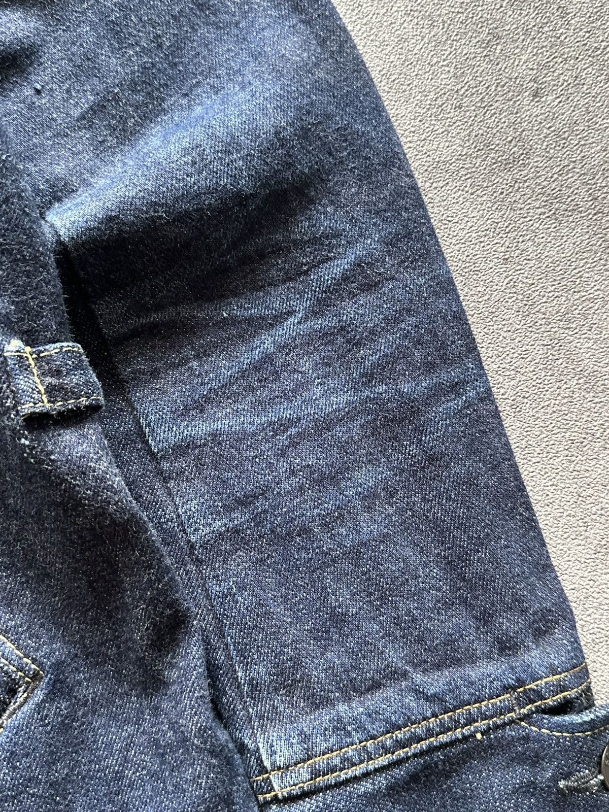 Schott 90s Perfecto by Schott Nyc Zip Up Selvedge Raw Denim Jacket Size US M / EU 48-50 / 2 - 6 Thumbnail