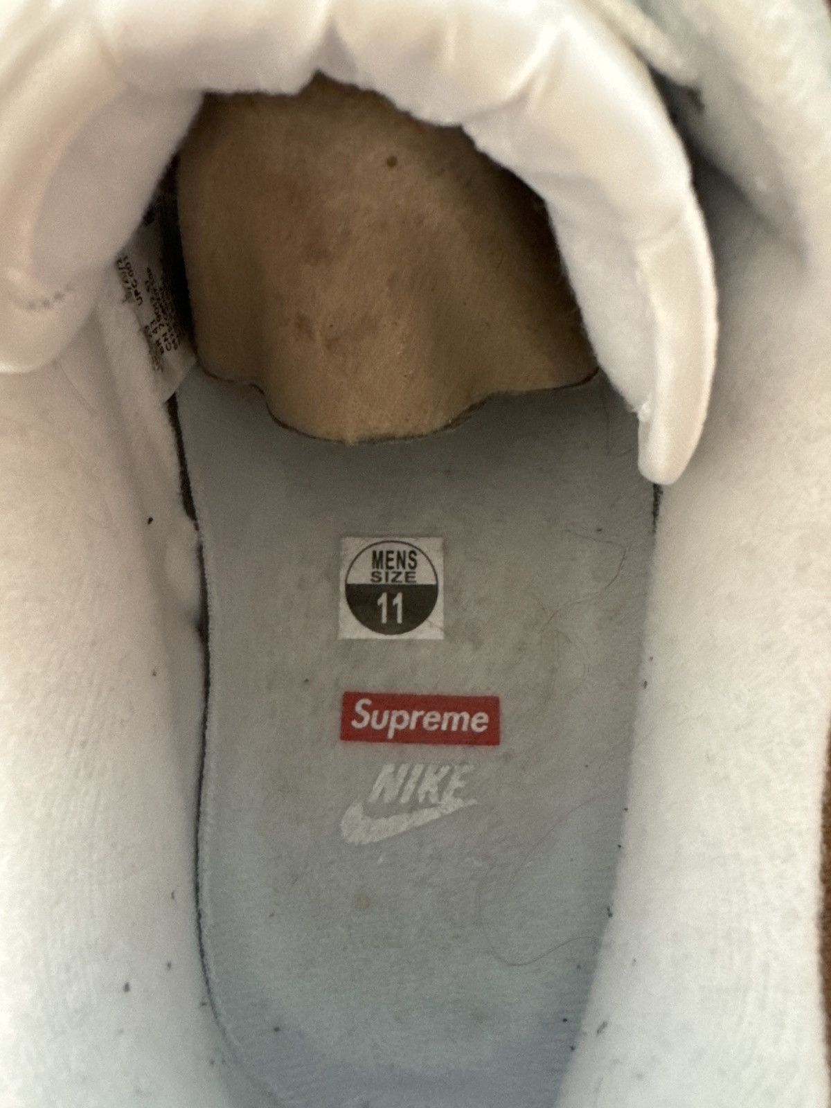 Nike × Supreme Nike x Supreme Air Force One 11 US Size US 11 / EU 44 - 5 Thumbnail